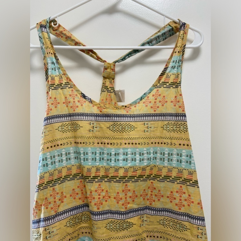 Mossimo colorful tank boho layer tank XXL